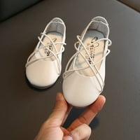 SimplMasygeni Baby Girls Cipele Slatke modne sandale Meka jedini klirens Dječji djeca Solid Cross Tie