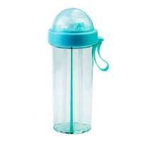 Awdenio Clearence 600ml plastična čaša prozirna mat prenosiva nije lako razbiti čah vode na vanjski sportovi putni vodeni boce prenosive šalice propuštanja sa poklopcima i dtraw-ovima
