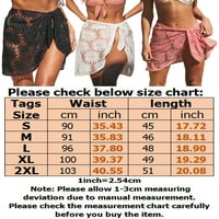 Prednjeg swalk Women Fashion Weit-Kroz suknje UP suknje Pletene bautske kostimi za odmor Bikini