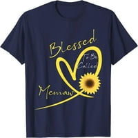 Drvo blagoslovljeno da se naziva Meman Sunflower Heart Majica