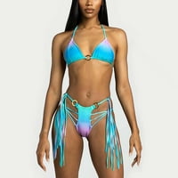 FVWitlyh bikini setovi za žene materinstvo plus veličina kupaći kostim Žene Gradient Bikini set Plivanje