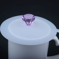 SHPWFBE Creative Cup-poklopce poklopce poklopca-poklopca silikonske šalice Diamond Diamond Tools Poboljšanje