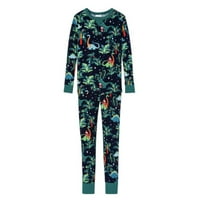 Podesi bulpiano setovi Božićni PJS za porodičnu pidžamu za spavanje za spavanje Xmas Sleep Bawer Christmas PJS Xmas Loungewear