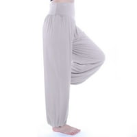 SHPWFBE joga hlače Ženske hlače Ženske hlače Visoke struke joga hlače hipi hlače Boho Beach Plus Veličina