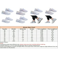 Colisha ženske tekuće cipele čipke za šetnju cipelama mrežasti tenisice unise lagana modna tenisica Sport bijela 8