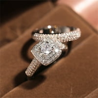 Nakit Organizator Squand Diamond Ring Stit, izvrsna modna luksuzna angažmana vjenčani prsten nakit pokloni