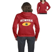 MMF - Ženska dukserica pulover sa punim zip, do žene veličine 3xl - Newark