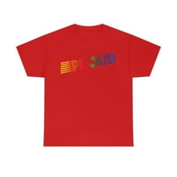 Retro ponosna duga na majicu sa morskim bojama