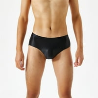 Gubotare Muški bikini donje rublje Muški džež Bikini gaćacte Micro torbica Poboljšavajući kratak donje rublje, crni XL