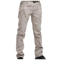 Muške hlače lagane radne pantalone za muškarce vodootporne taktičke hlače s džepovima za planinarenje na otvorenom