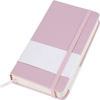 Pocket notebook prijenosni mini dnevnici, male bilježnice s tvrdim listovima obložene pisanjem bilješke Knjige zgodne dnevne listove za dnevnik za dnevnik s vrpcom Bookmark