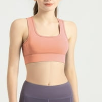 Sportski grudnjak za žene, podstavljena visoka podrška Fitness Cisterna za usvajanje top, yoga majice za vježbanje