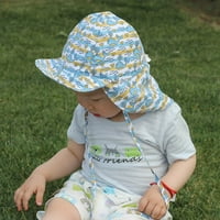 Temacd ljetni sunčani šešir vrat uho pokrivač za plažu za poklopcu za djecu dječja djevojka