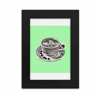 Akvarelni način slikanje Caf kava Desktop Foto okvir Slika Prikaz umjetnička slika