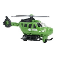 Igračka helikoptera, zaobljene ivice Lijekast helikopter Igračka utjecaj Izvrsna simulacija izdržljiva
