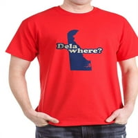 Cafepress - & quot; Delaware & quot; Tamna majica - pamučna majica
