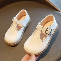 Ljetne cipele za čišćenje beba ljetne dječake Djevojke 'Sandale nove modne male kožne cipele Princess Cipele College Style Malene cipele Brown