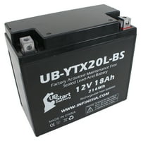 Zamjena baterije UB-YTX20L-BS za Yamaha RX1000R R CC Snowmobile - Fabrika aktivirana, Održavanje Besplatno,