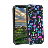 Plus-retro-neon-gljiva-2-telefonska futrola, deginirana za iPhone Pro Case Muške žene, fleksibilna silikonska