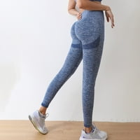 Žena Yoga hlače Plavi poliester žena modna vježba breskva fitness hlače dizanje joga hlače ženske dno