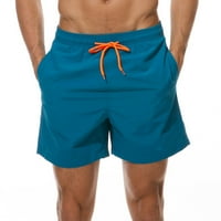 Muške hlače za plažu Muške čvrste prozračne čipke Vodootporne četvrtine hlače Plaže kratke hlače Sportske casual hlače