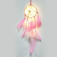 DTIDTPE Božićne ukrase, Dreamcatcher Meter 20Led Lighting Djevojka soba Bell spavaća soba Romantična