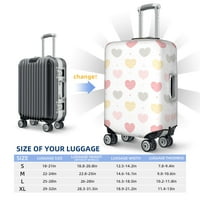 Turistički kofer za prtljag, crtani ručni priključen Ljubav Elastična pratnja kofer zaštitnika, male