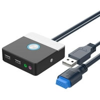 DEYUER Dvostruki USB priključci Audio interfejsi za radnu površinu računara