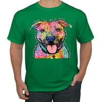 Dean Russo Najbolji pas ljubavnik pasa Muška grafička majica, Kelly, velika