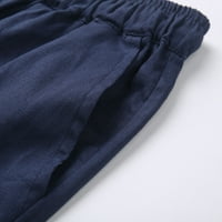 Slatke hlače lagane muške elastične ležerne kućne hlače struine labave pamučne muške hlače