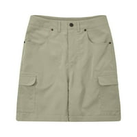 Fnochy kratke hlače za žene kratke hlače Cleariance Sport Modni casual čvrsta boja High Squik Cargo