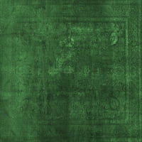 Ahgly Company u zatvorenom kvadratu Sažetak smaragdno zeleni savremeni prostirke savremene površine,