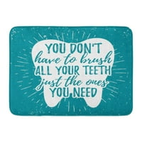 Zubačka nega motivacijskog stomatologa Dan Letter o obliku zuba i sunčanica Ne morate četkati svu vašu