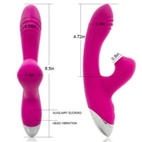 Senzorni masažer za odrasle, klitološka sisa vibrator Vodootporan se igračka za žene, ergonomski dizajn