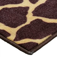 Opremiti My Place Giraffe tepih visokih narudžbi za dnevni boravak, trpezariju, kuhinju, spavaću sobu,