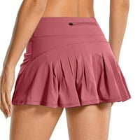 Maxi suknje za ženske kratke hlače modne teniske hlače preklopi sportski trčanje golf plus veličina