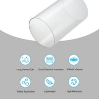 Akrilna cijev Clear Clight Round Tube ID od 10 za lampe i lampion, vodovodni sistem hlađenja