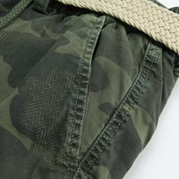 Muška vojska kamuflaža casualti džepovi kratke hlače Camo vojne kratke hlače plus veličina