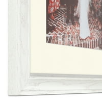 Arttoframes Matted Frame slike sa jednim prostirkom Otvaranje fotografija uramljeno u 1. Isključeno bijelo pranje na pepelom i sjajnom bijelom prostirku