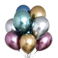 Kasni zdežni baloni Metalni ukrasi za zabavu u boji