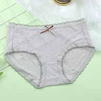 Donje rublje Ženske bešavne gaćice Bikini Solid Gatchs Psickers Pamučni poklon za gaćice za period