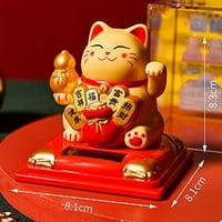 Solarno mahanje u privlačenju mačaka Car Bonsai ukras Dekoracija recepcije