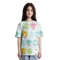 New Cute Cute Bunny Print majice Žene Ležerne prilike, Child, 06