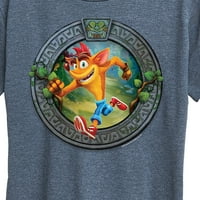 Crash Bandicoot - Okvir za pad sudara - Grafička majica za žensku rukavsku majicu
