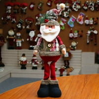 WolliclyMy Christmas Retro Snewflake ploče uvlačivi ukras za ukrase lutka