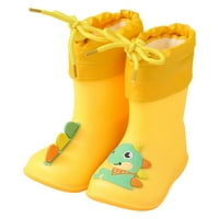 kišne čizme B Aby šarene crtane životinje vodootporne plišane djece vodene cipele EVA Soft vanjski k