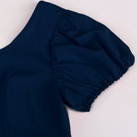 SHOMPORT Vintage haljina za žene plus veličine kratkih rukava Srednjovjekovne haljine Renesance Maxi