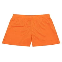SANVIGLOR MENS plaže kratke hlače Solidna boja za elastičnu struku Ljetne kratke hlače Lounge Beachwer
