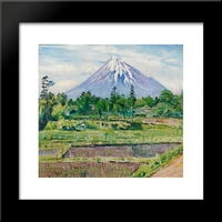 Mount Fuji uramljeni Art Print David Burliuk