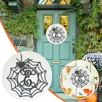 Dobrodošli ukrasni ornament Vintage Halloween Početna Zidna zida Garden Viseće ukrašavanje i objesi